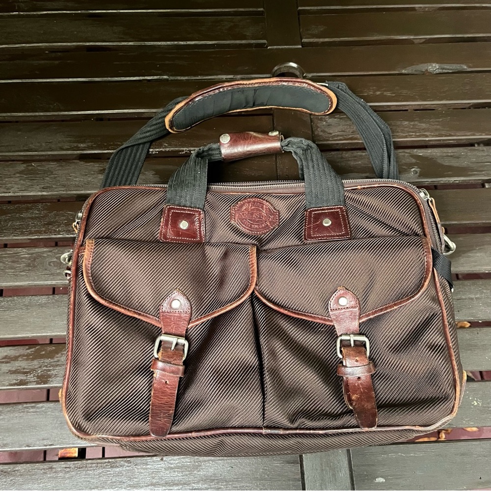Vintage Filson Passage Saddlebag Briefcase